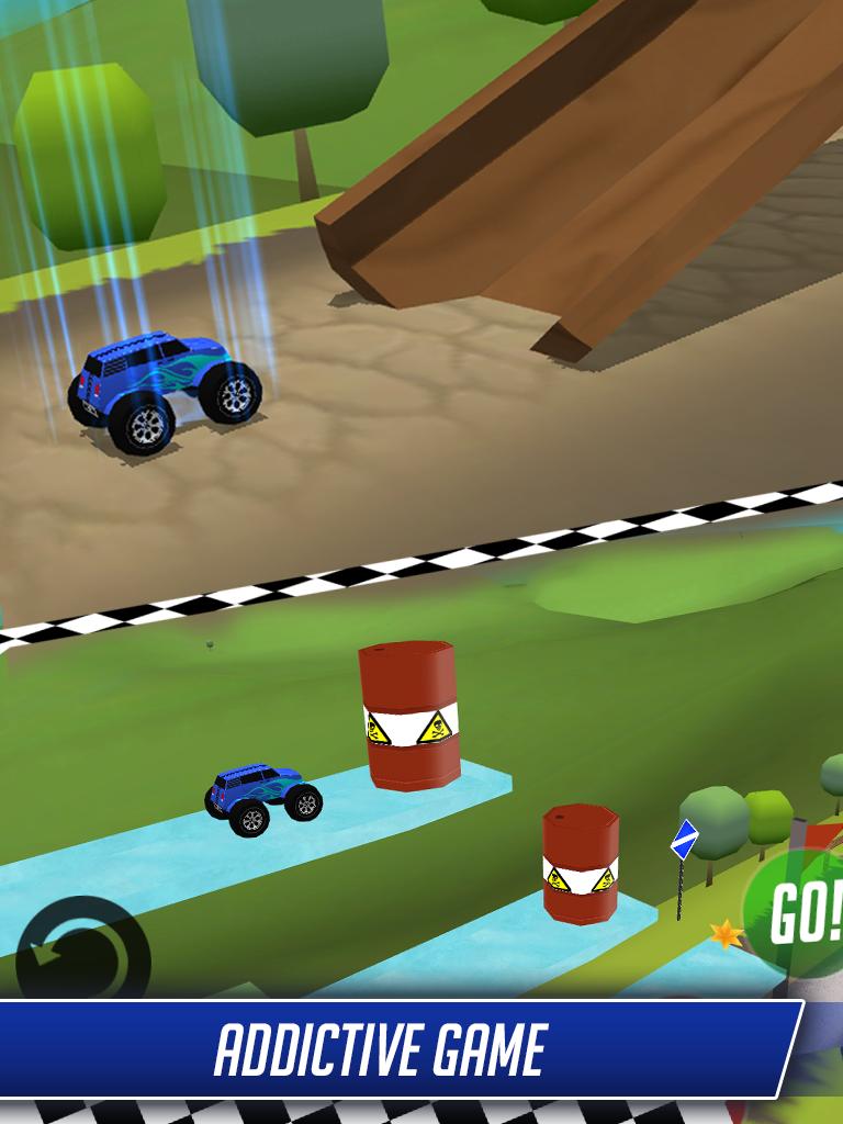 Monster Car Offroad Stunt Race