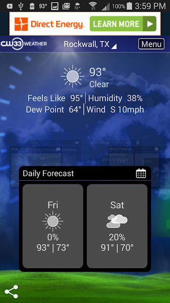 CW33 Dallas Texas Weather