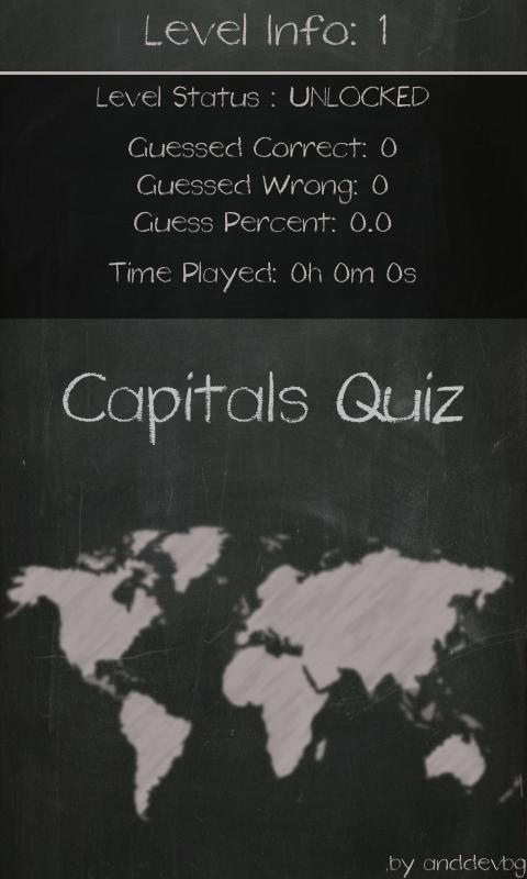 Capitals Quiz