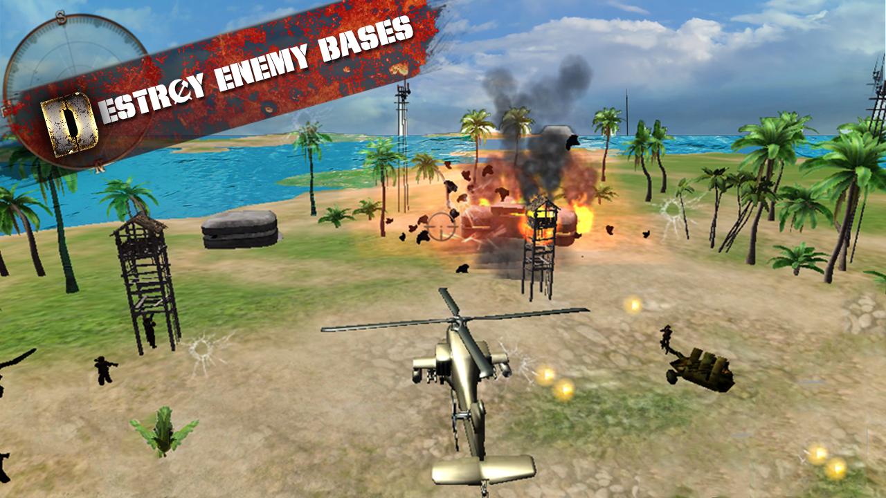 Modern Gunship Combat 3D