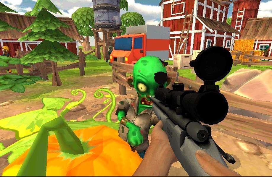 Zombie Town Sniper Shoot Game