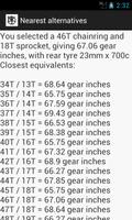 Singlespeed Gear Ratio App