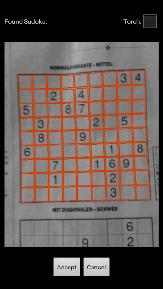 Sudoku Scan&Solve