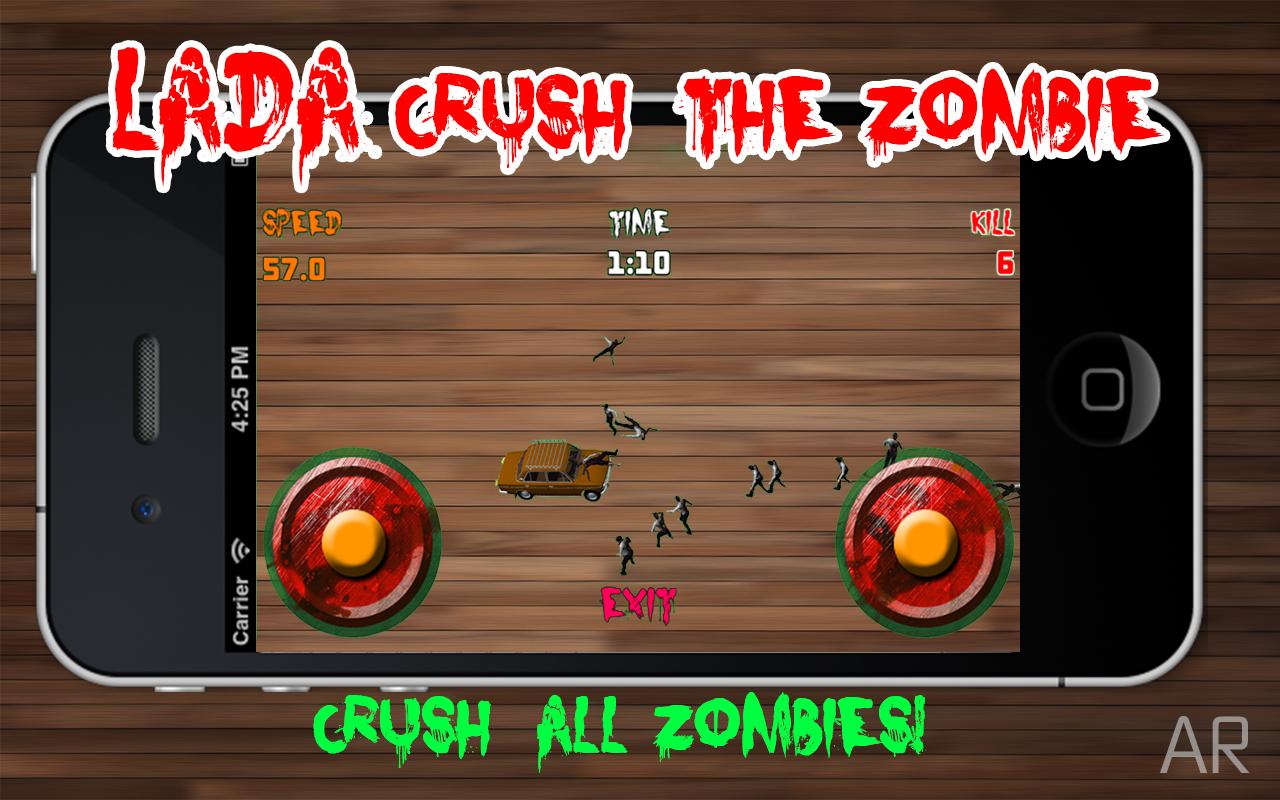 Lada Crush the Zombie