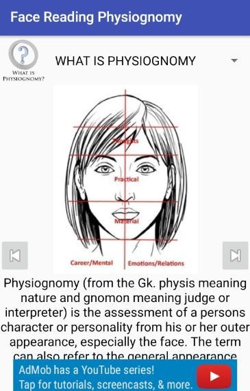 Face Reading Physiognomy