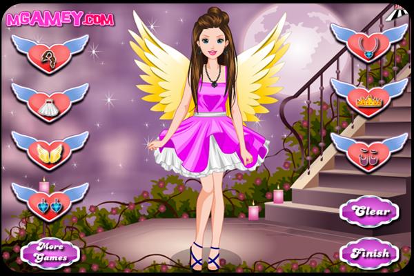 Cute Angel Dress Up