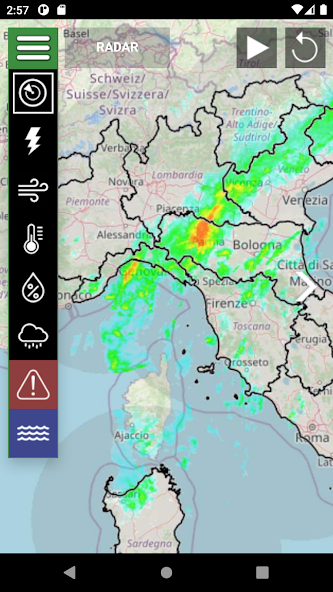 Radar Meteo Italia