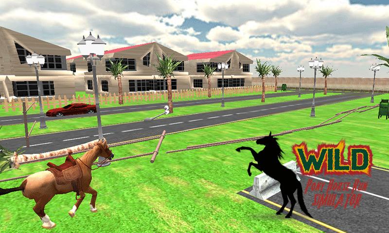 Wild Pony Horse Run Simulator