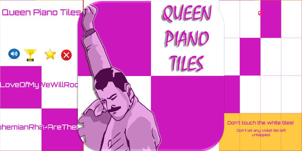 Queen Piano Tiles