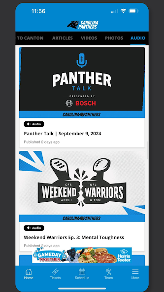 Carolina Panthers Mobile