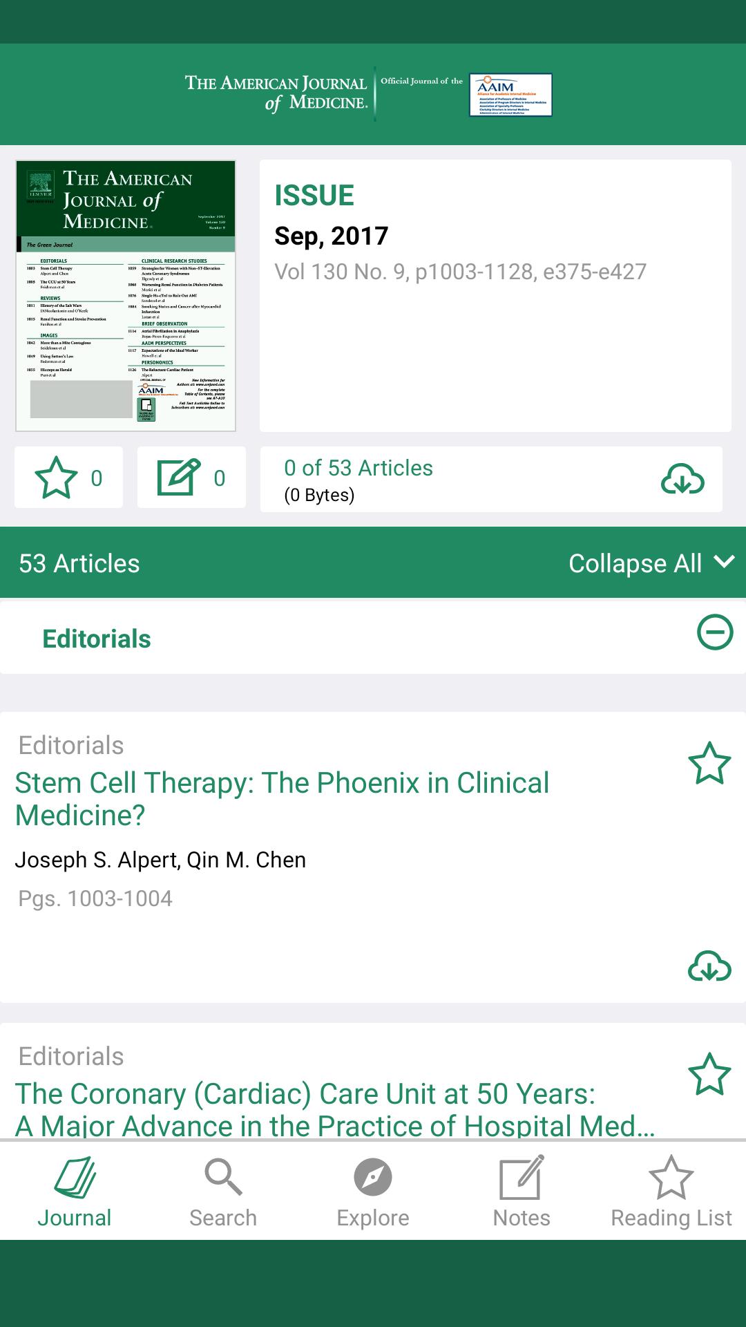 American Journal of Medicine