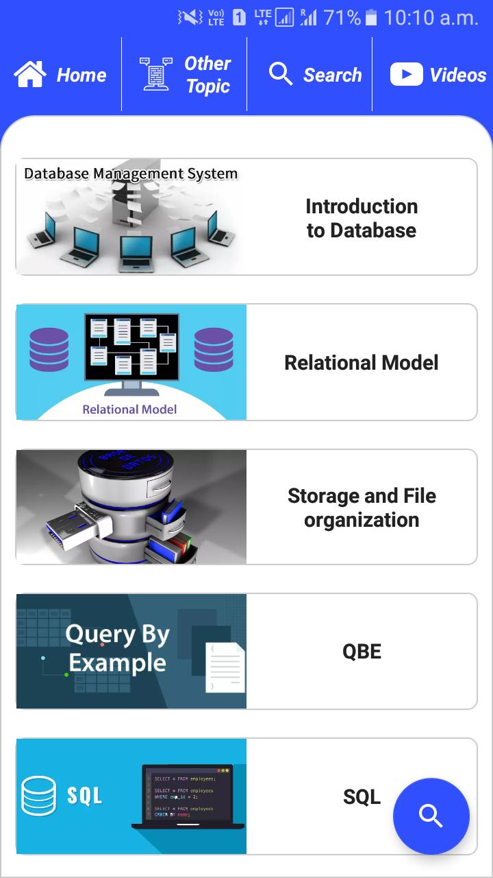 Database Management Systems