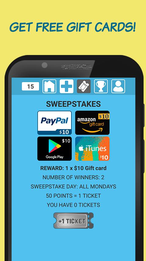 Free gift cards & earn money