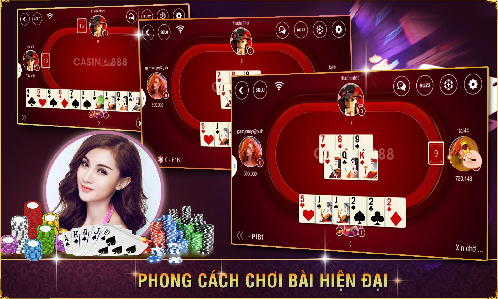 Tien len mien nam - Casino 888