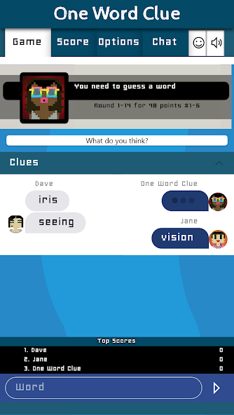 One Word Clue