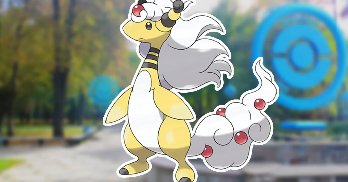 PokémonGoMega Ampharos柜台，弱点和动作解释了