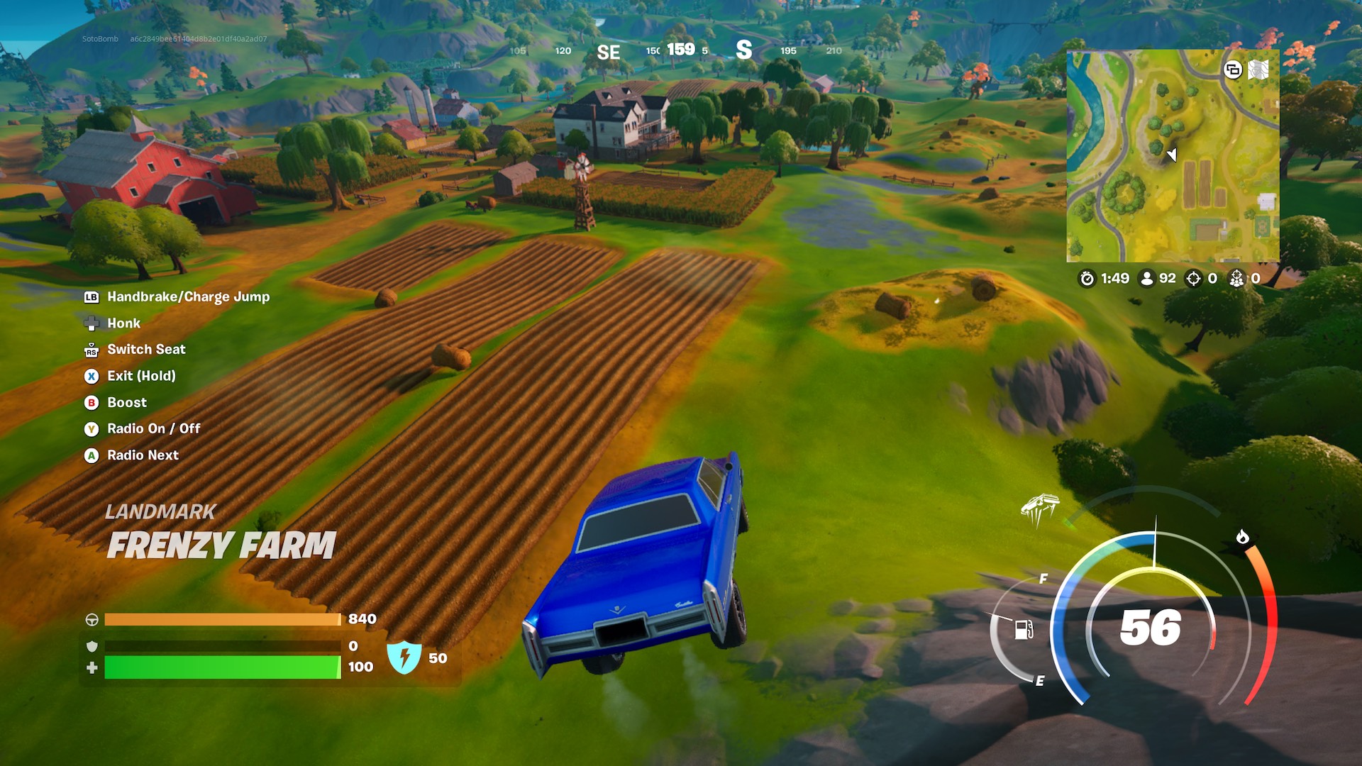 Cara Melakukan Kesalahan Mobil Terbang di Fortnite Bab 2 Remix