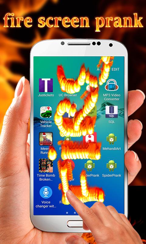 Fire Screen Simulated
