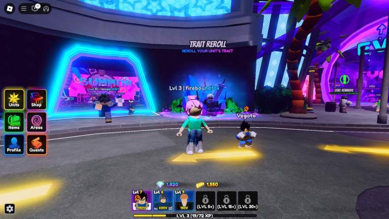 Todos los rasgos en el anime renacieron - Roblox