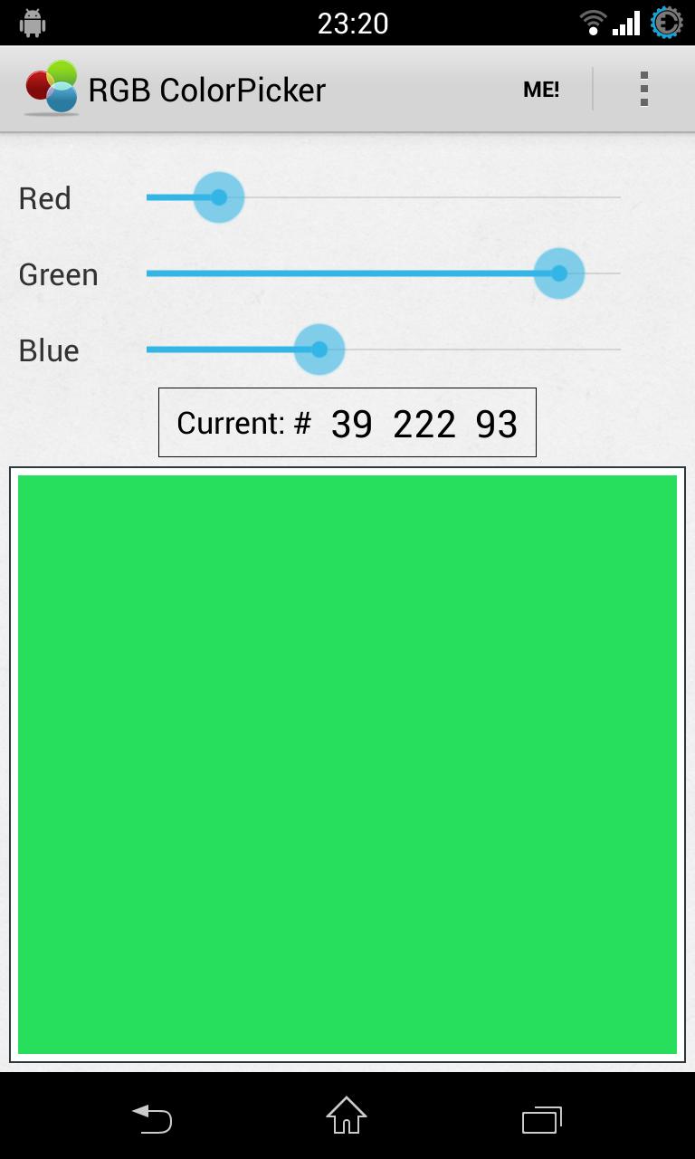 RGB ColorPicker