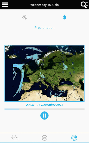 Weather for Norway