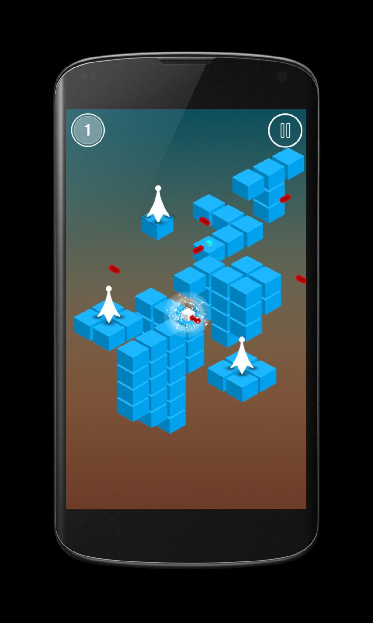 Pixel Laser Escape
