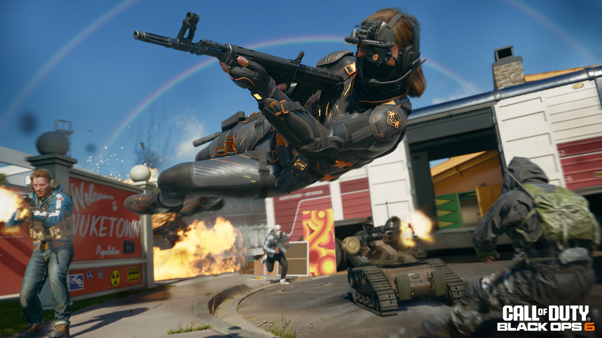 Comment niveler les armes rapidement sur Nuketown en noir ops 6