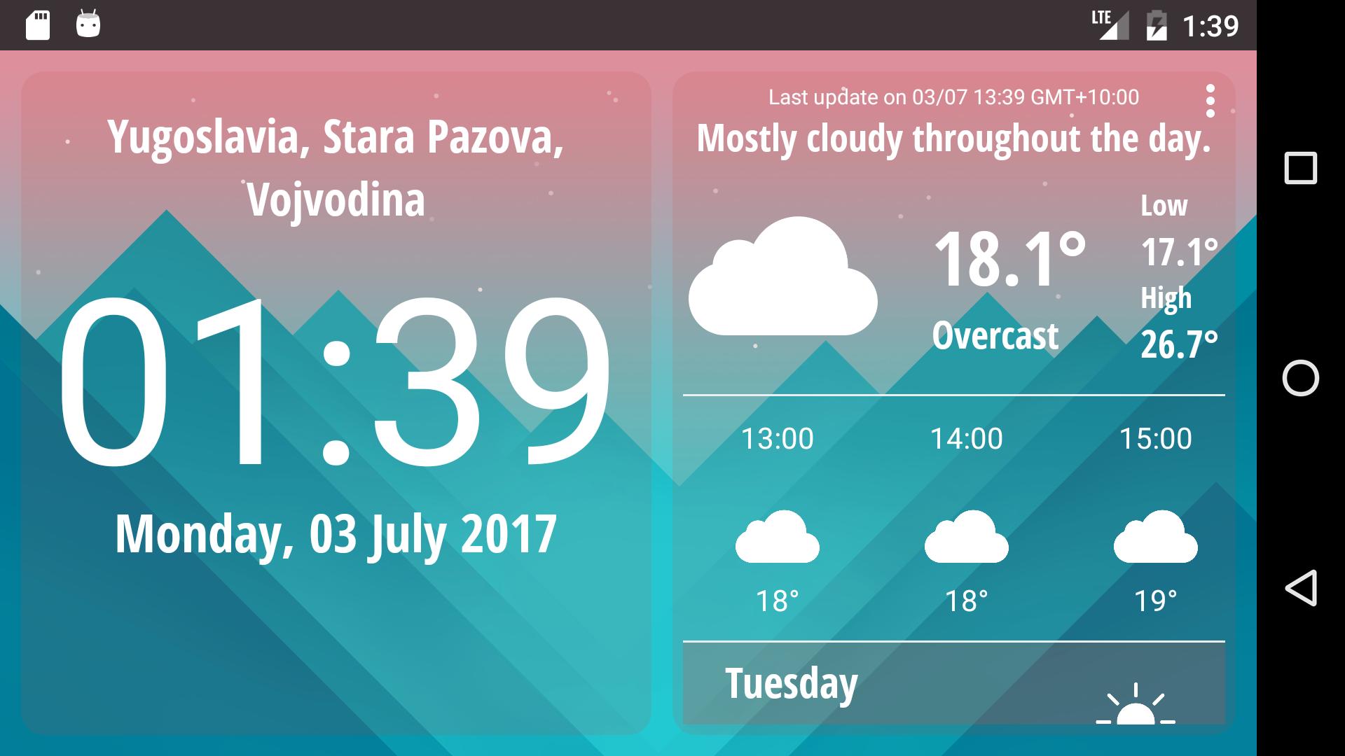 Time Weather