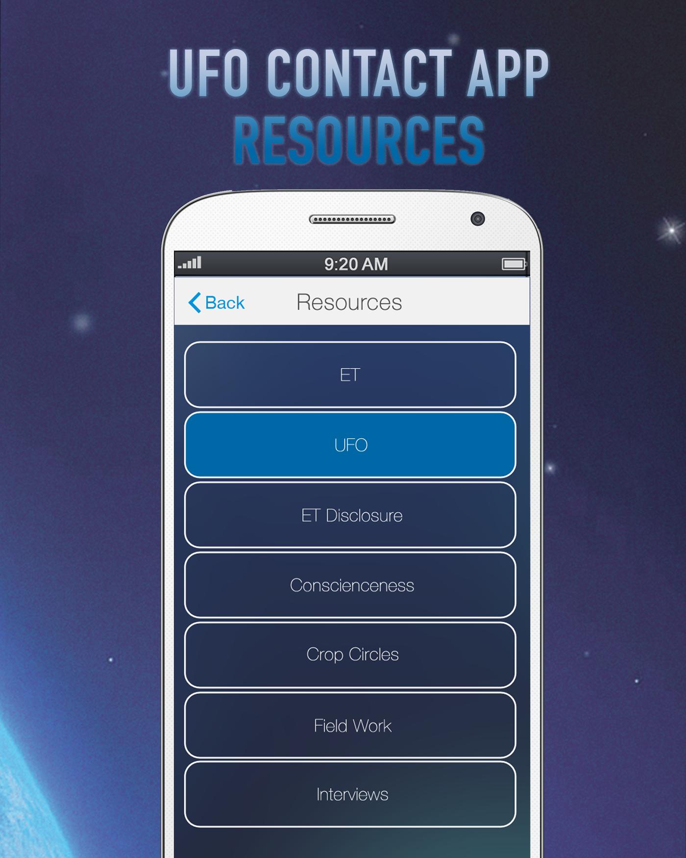 UFO Contact App