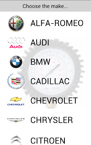 Tyre Pressure