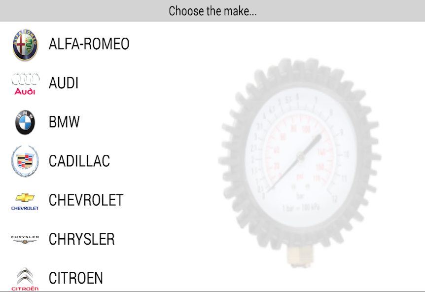 Tyre Pressure