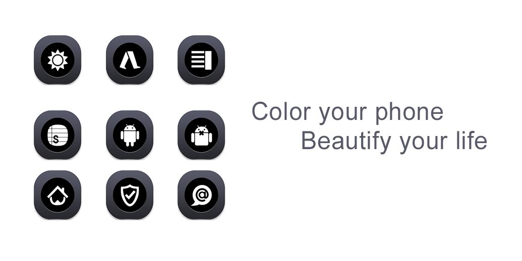 Blacker Icon Pack