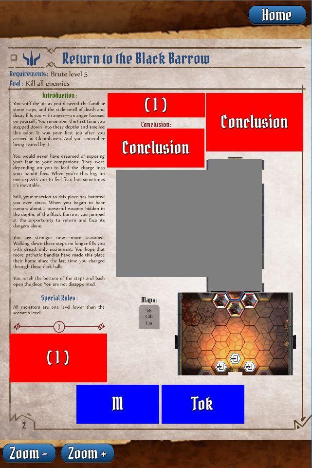 Gloomhaven Scenario Viewer Extras