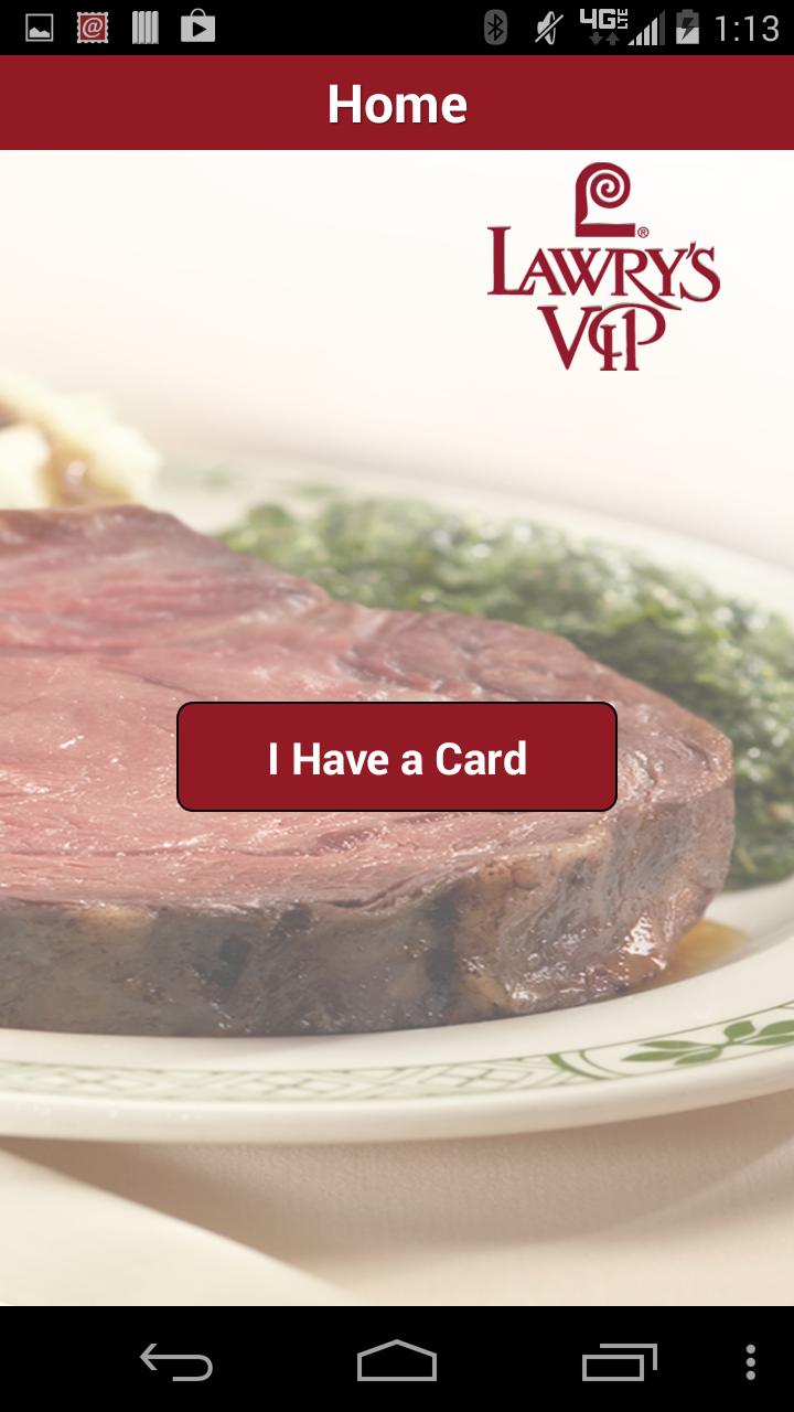 Lawry's VIP