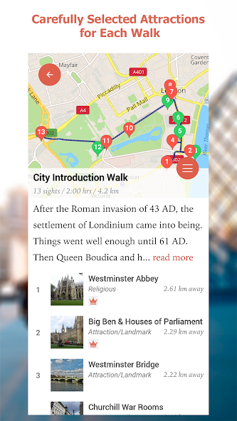 Muscat Map and Walks