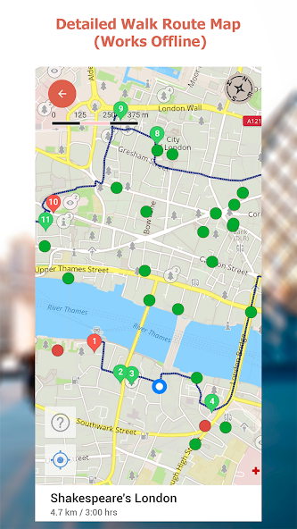 Muscat Map and Walks