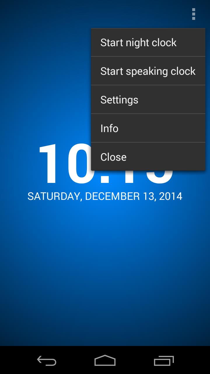 Speaking Clock: TellMeTheTime