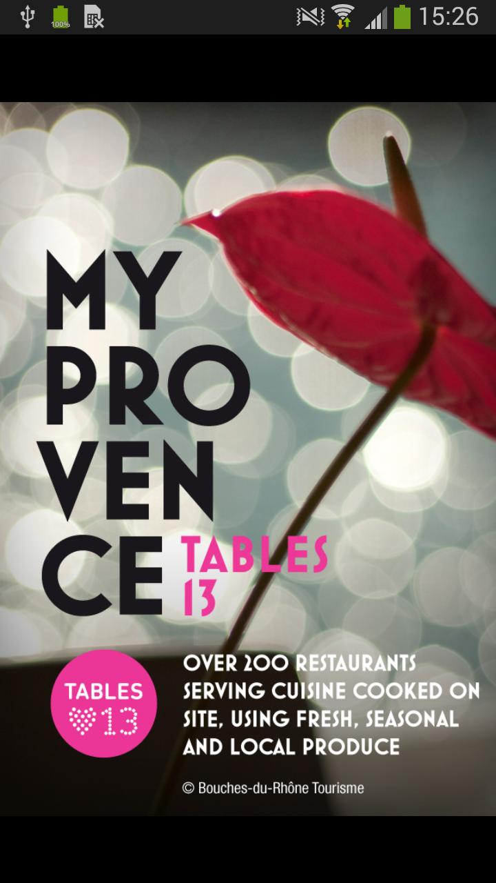 MyProvence Tables 13
