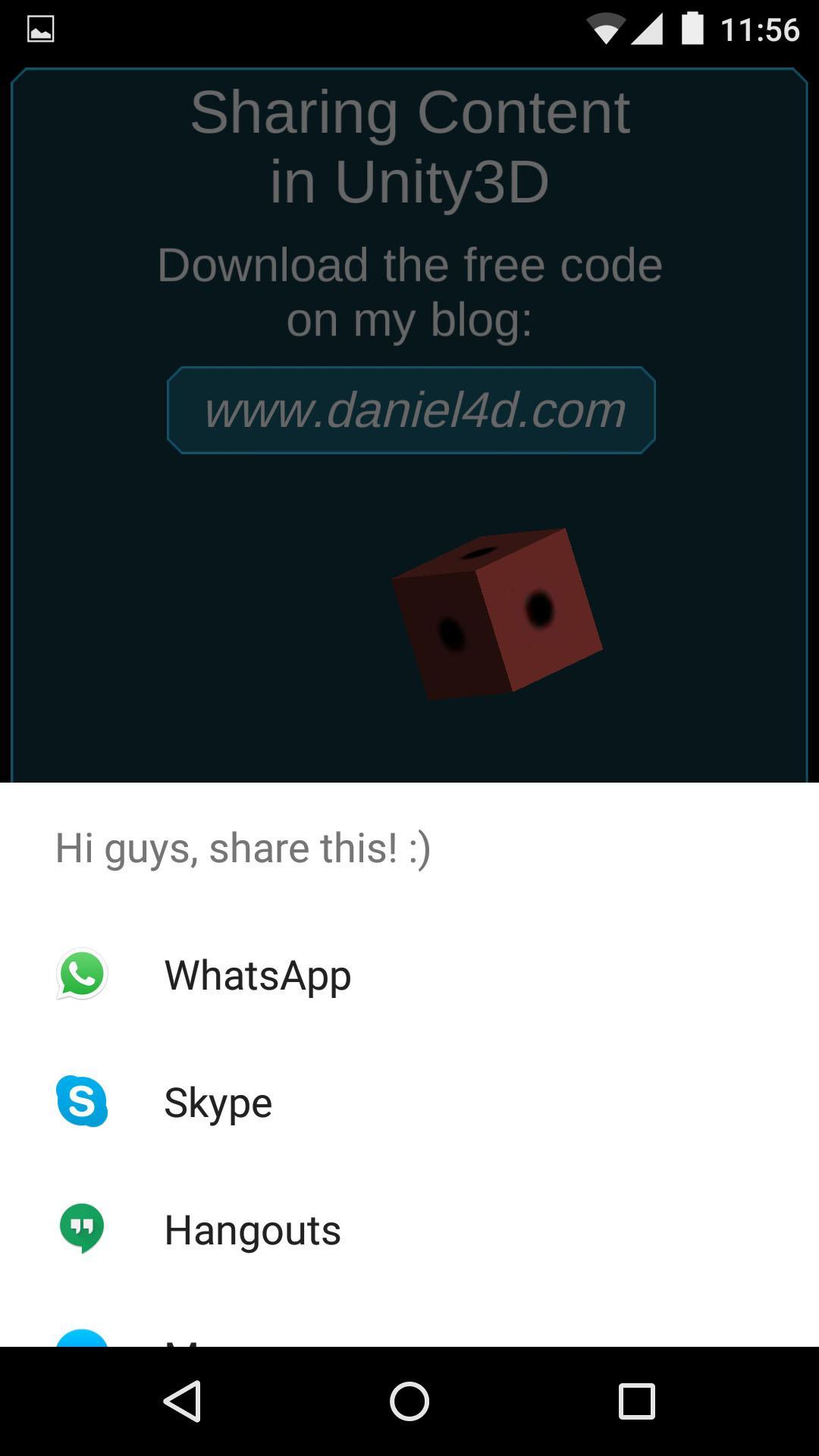 Sharing Content