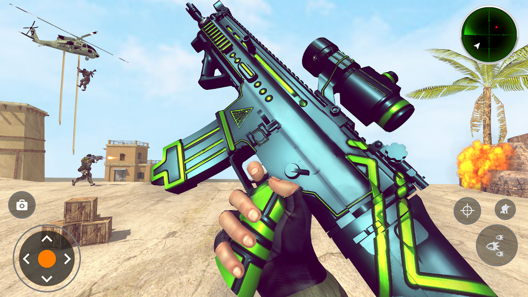 Gun Games 3D: Banduk Wala Game
