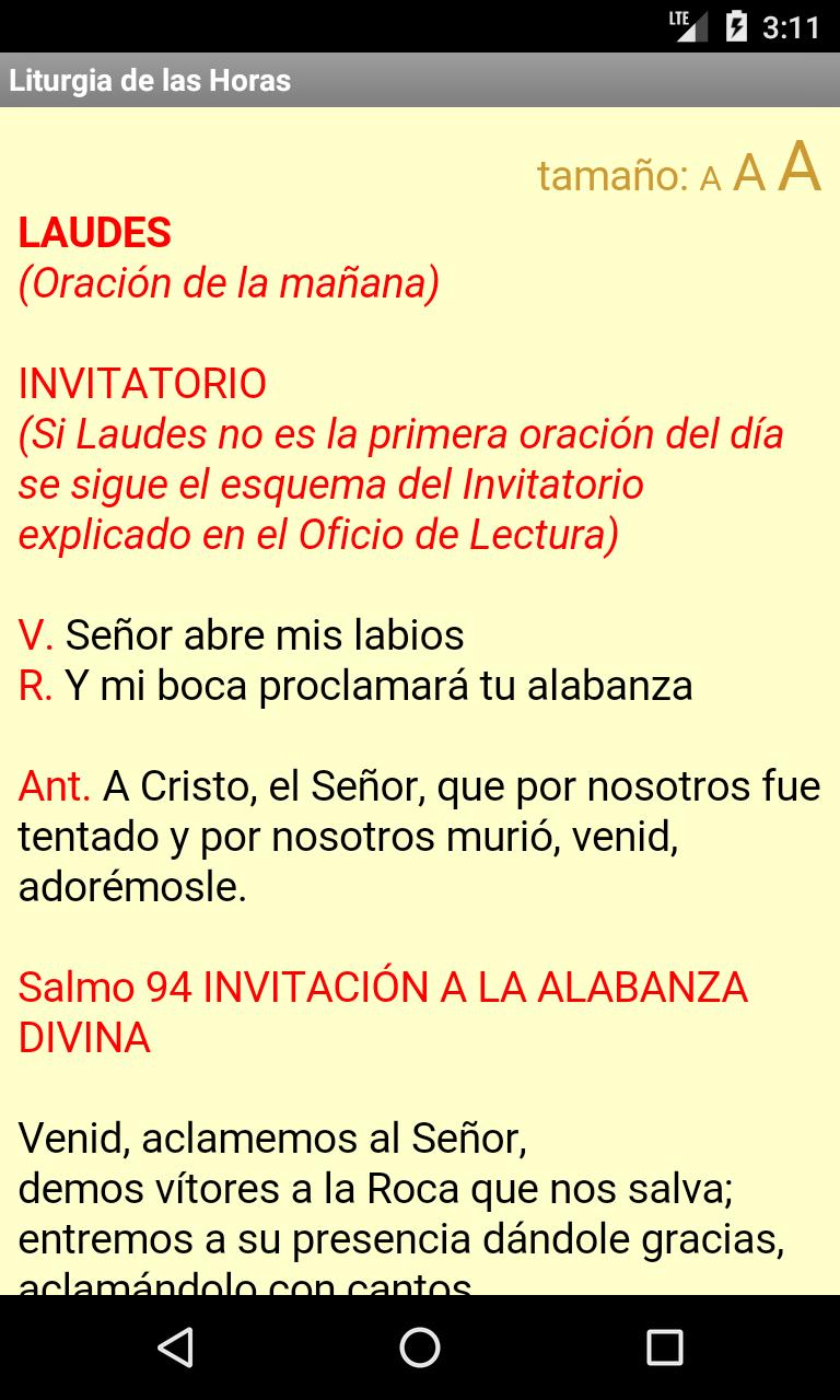 Liturgia de las Horas
