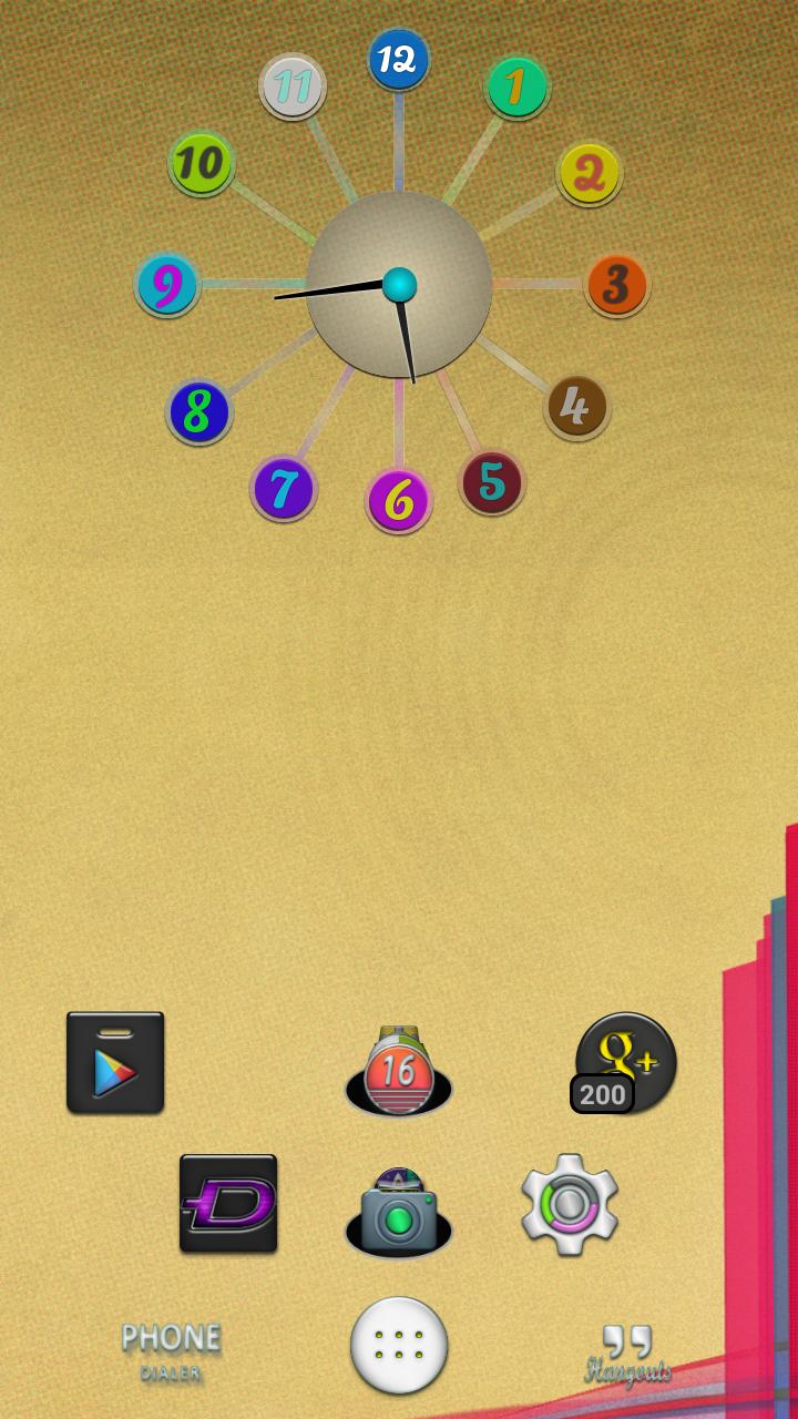 Flower Clock for Zooper