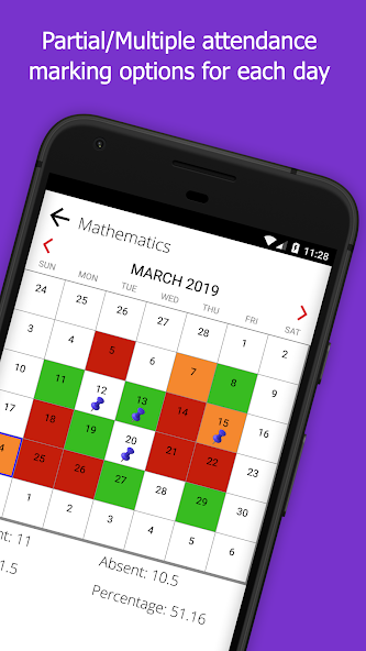 Attendance Register (students/