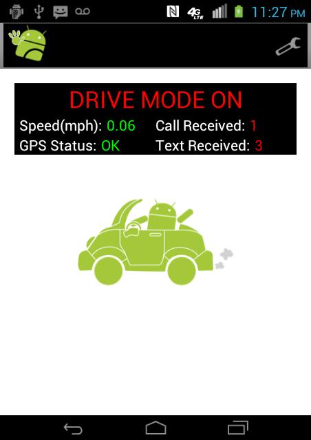 Drive Safely - No Text or Call