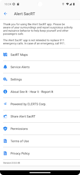 Alert SacRT