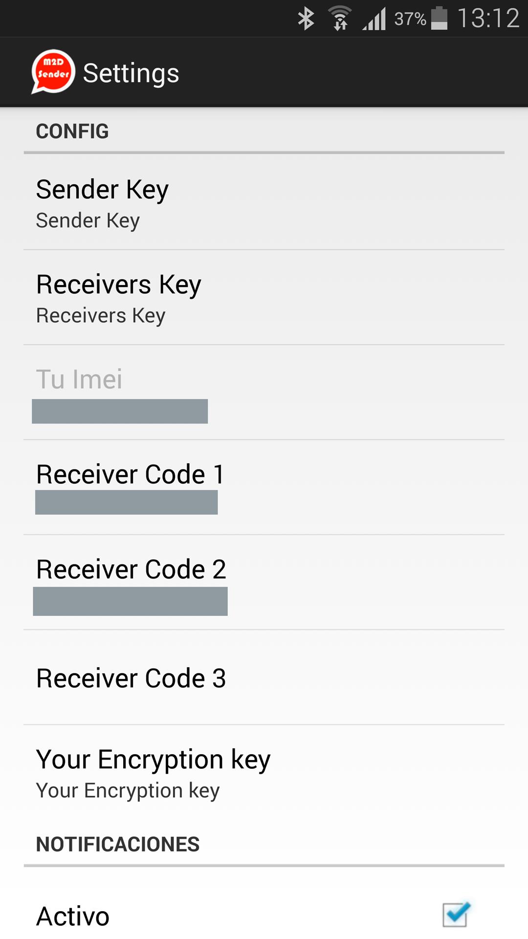 M2D Sender
