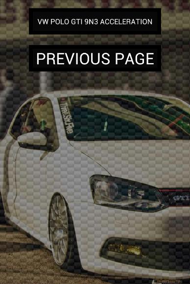 Engine sounds of Polo