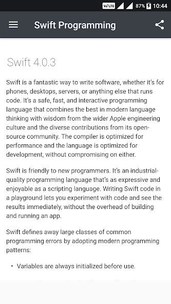 Swift Programming