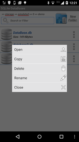 SQLite DataBases Explorer