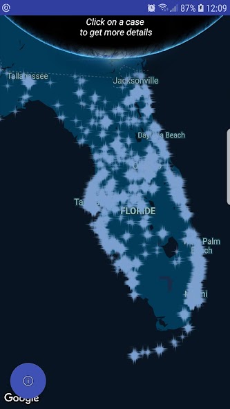 UFO: The USA map
